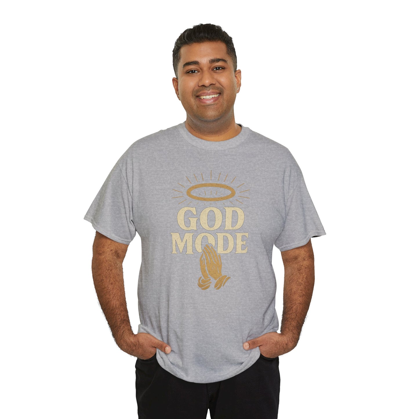 God Mode Design 1 Unisex Tee Light Colors