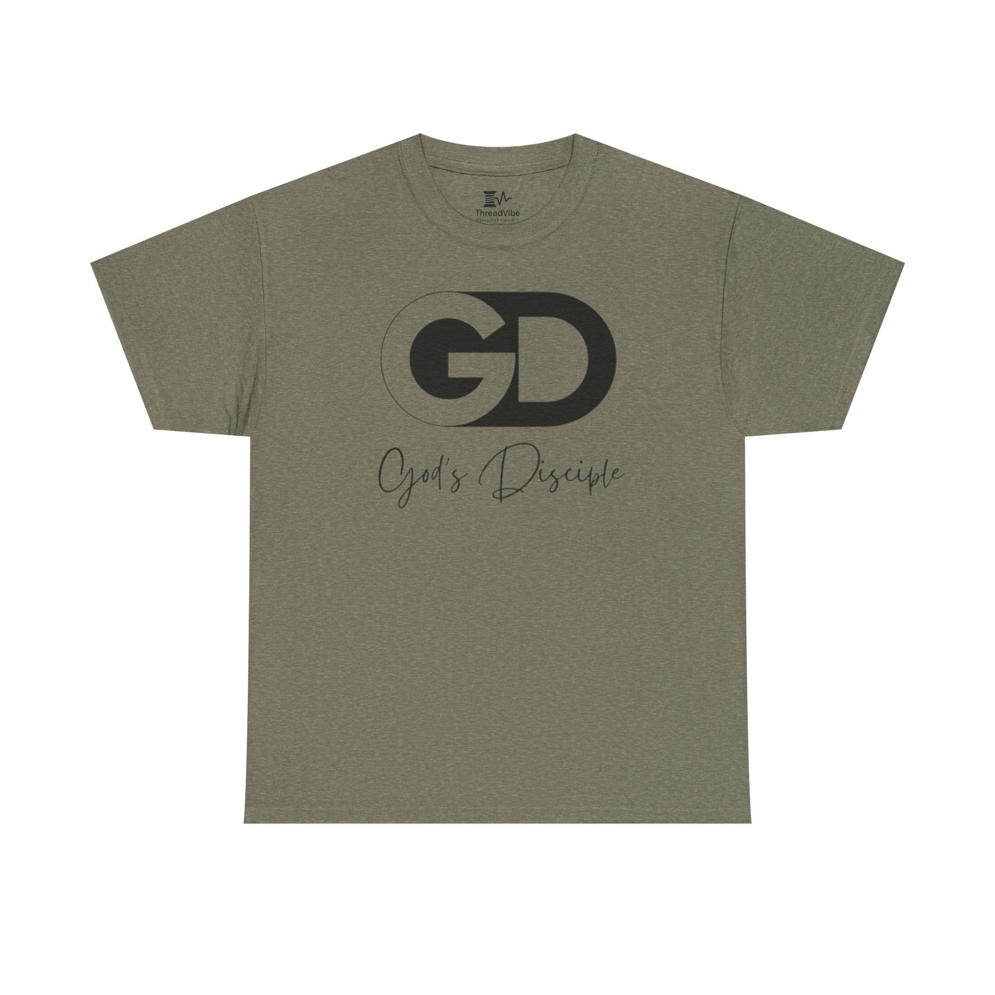God's Disciple Black Text Tee