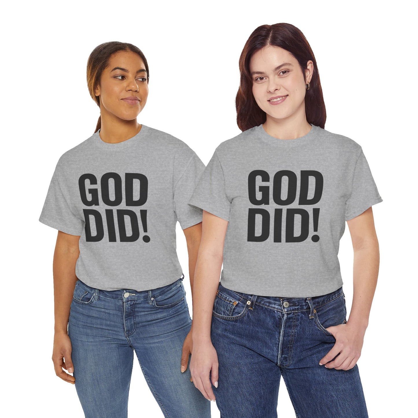 God Did Design - Black Logo Unisex Tee