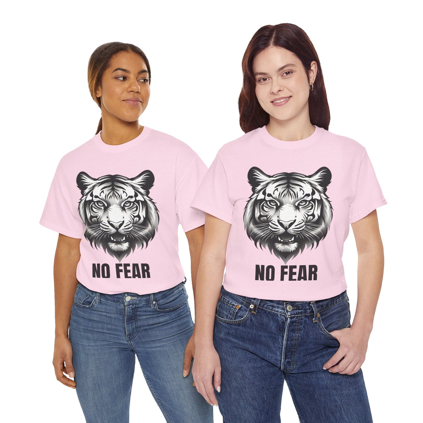 No Fear White Tiger Tee