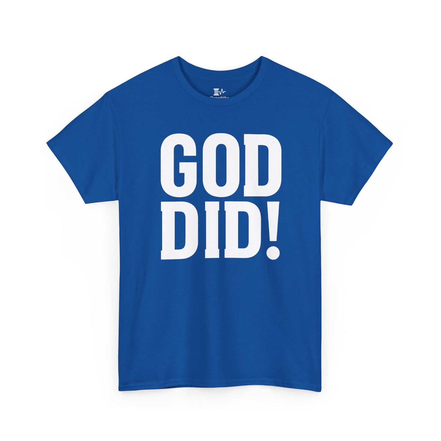 GOD DID!
