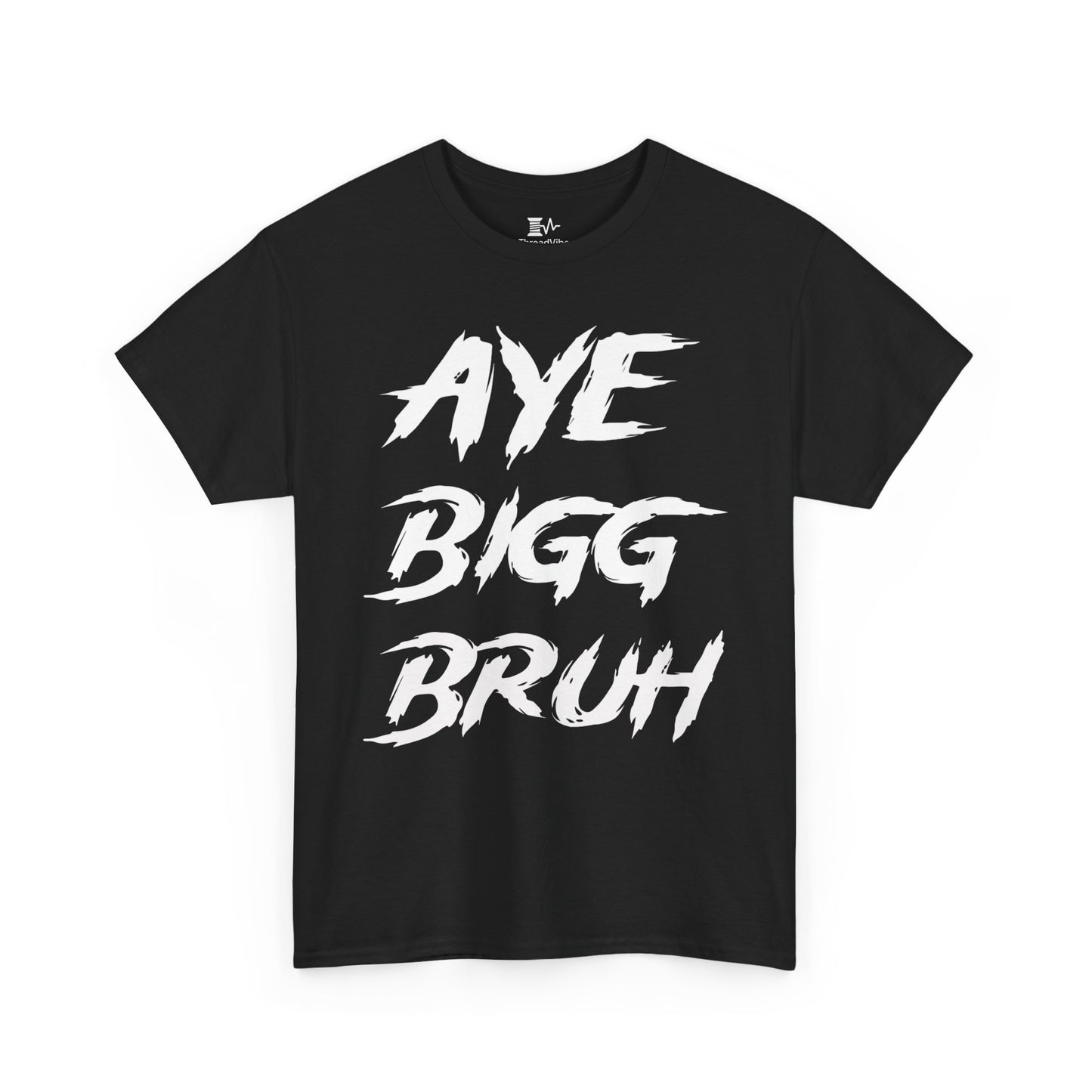 Aye Bigg Bruh Tee White