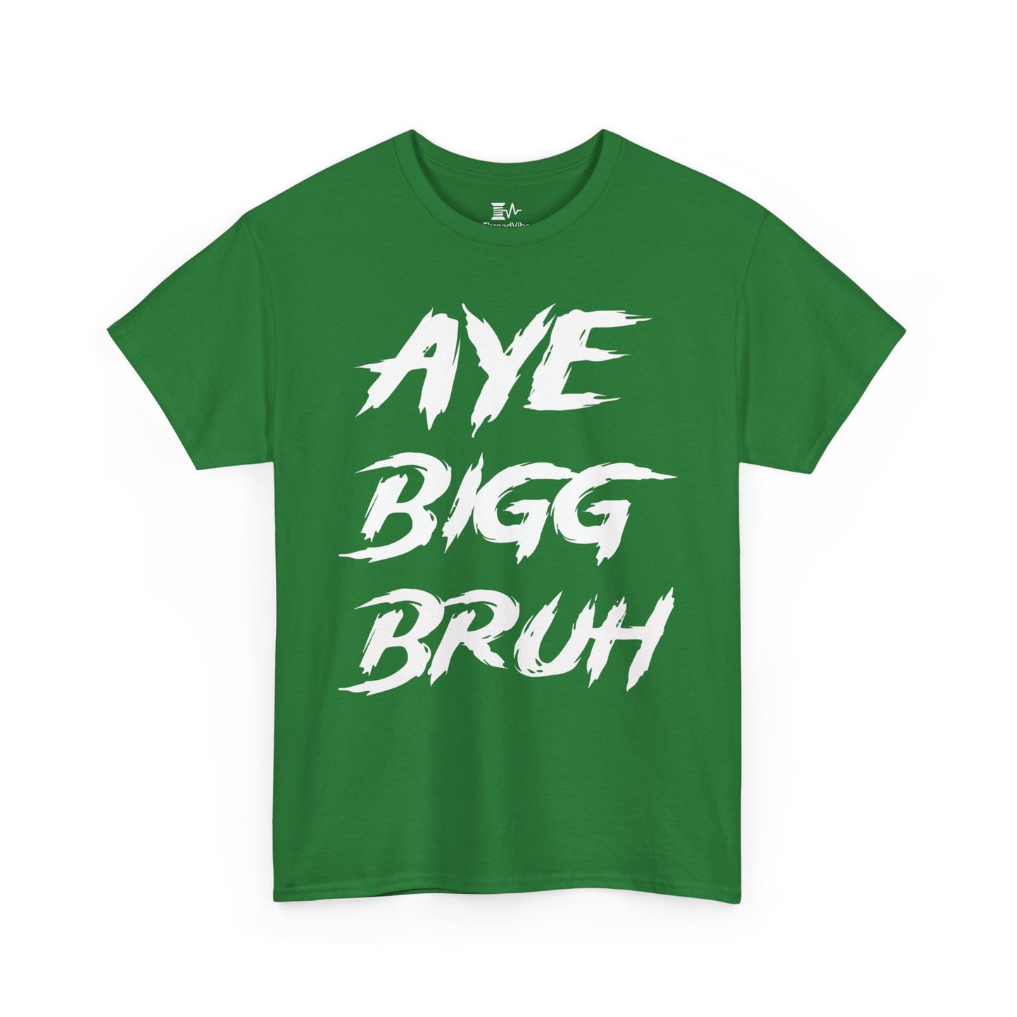 Aye Bigg Bruh Tee White
