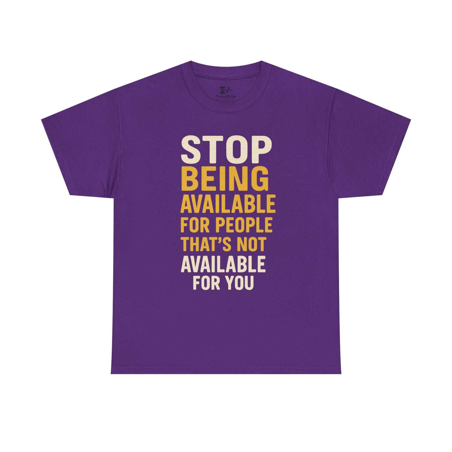 Stop Being Available Design