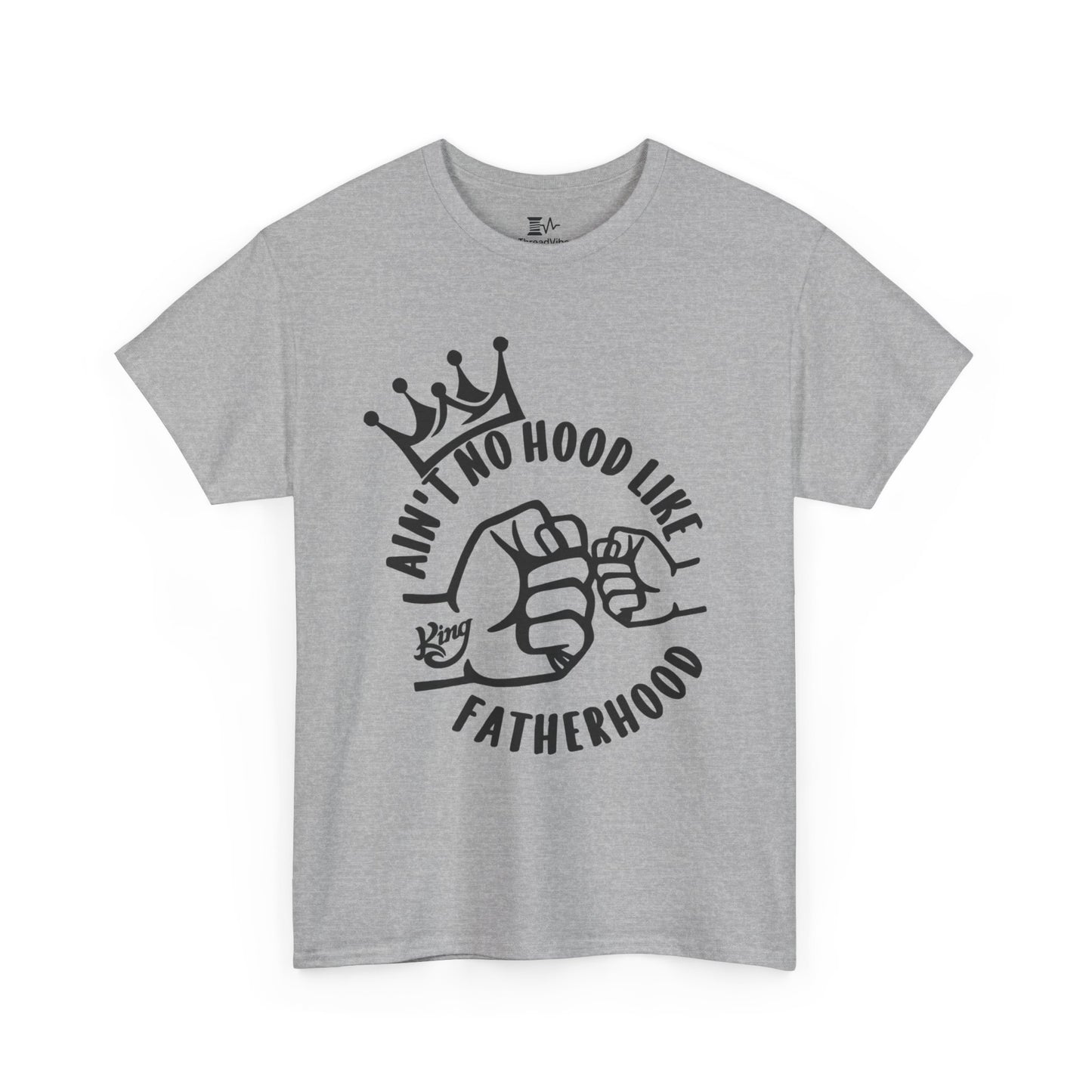 Fatherhood Father's Day Tee Black