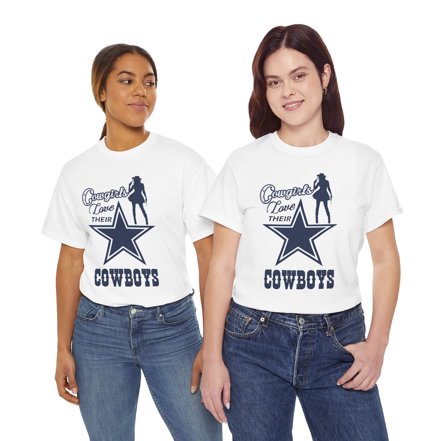 Dallas Cowboy Women's Fan Tee 1