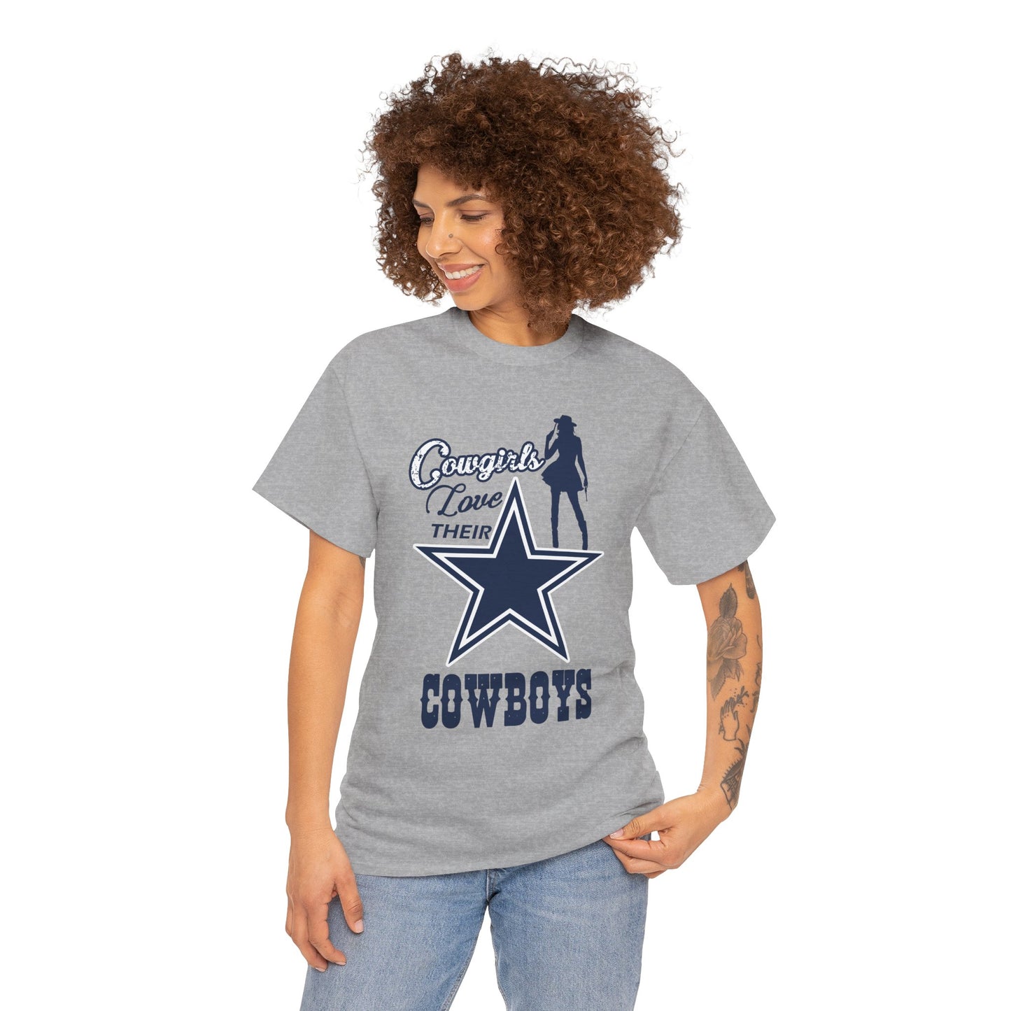 Dallas Cowboy Women's Fan Tee 1