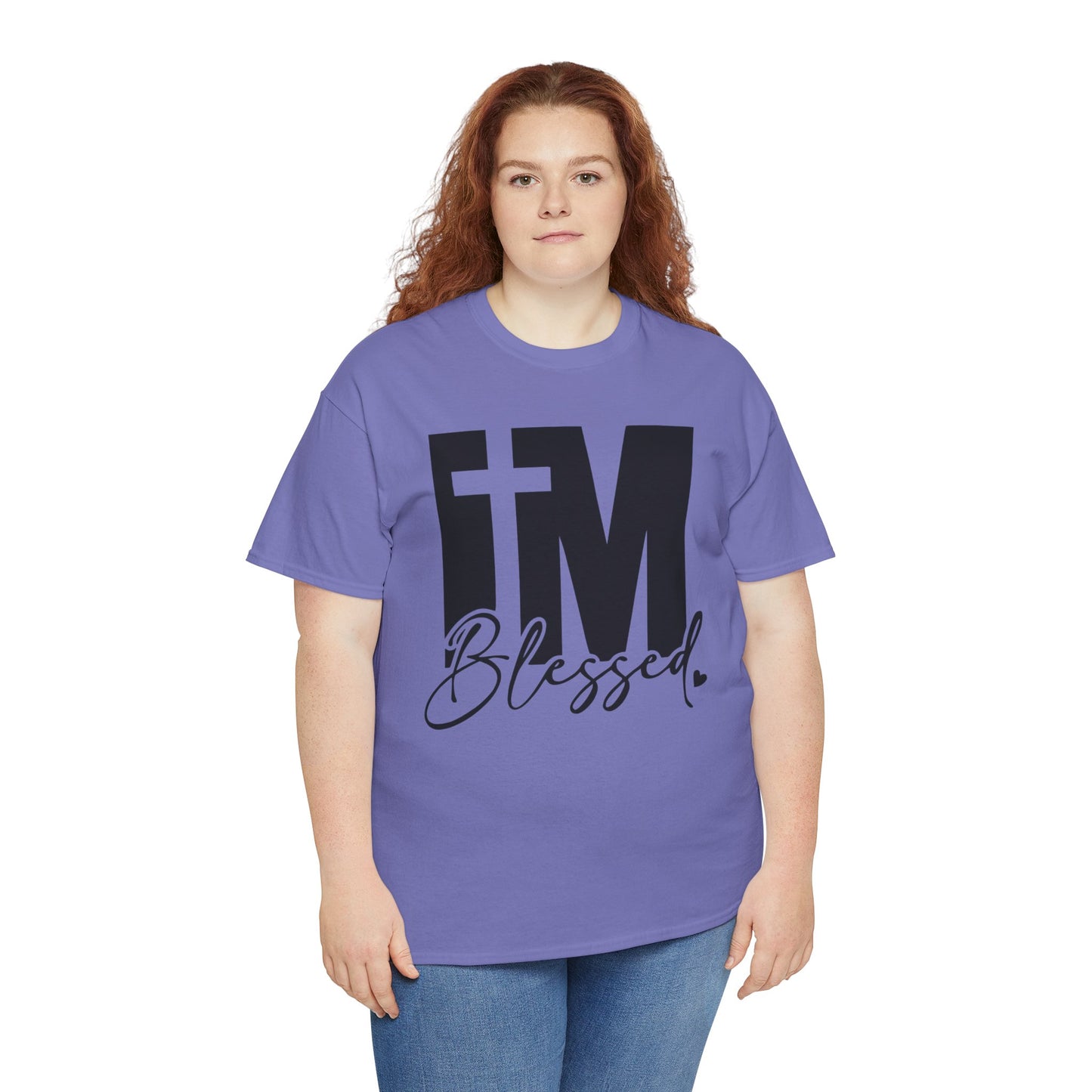 I'm Blessed Tee Black