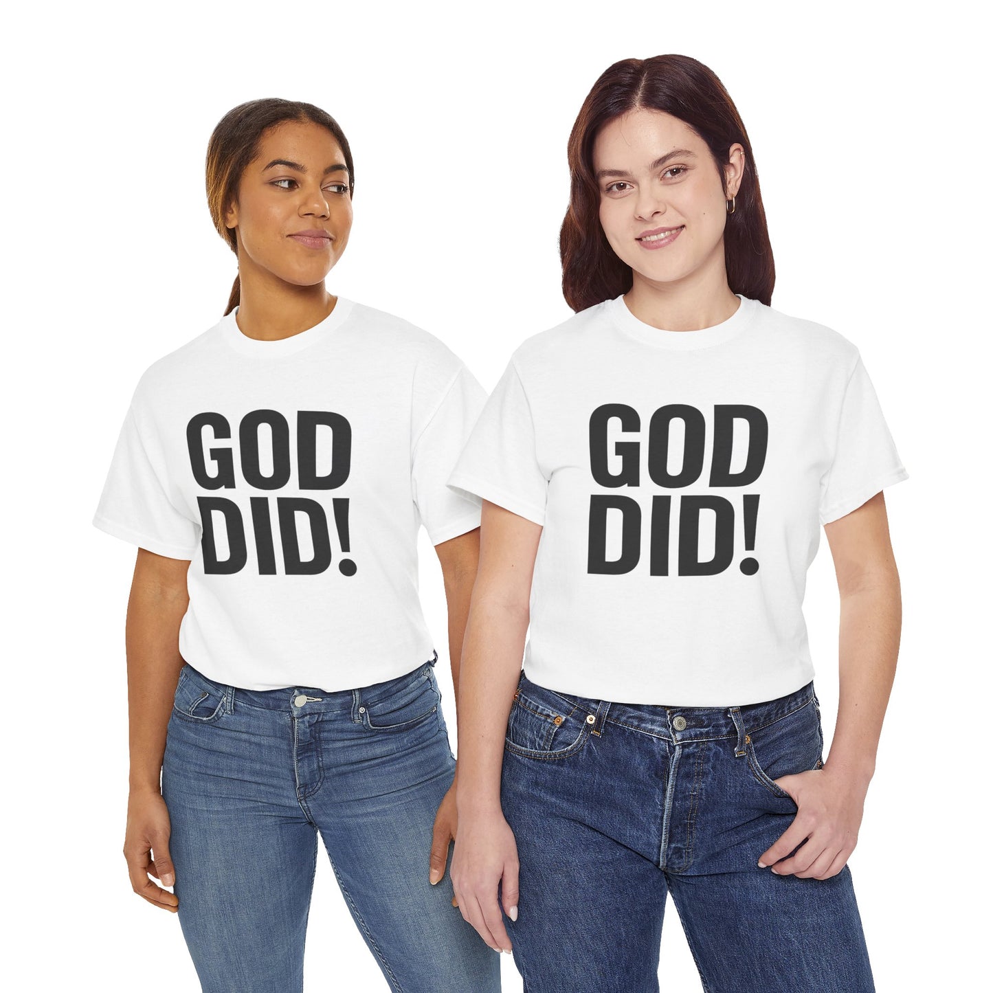 God Did Design - Black Logo Unisex Tee