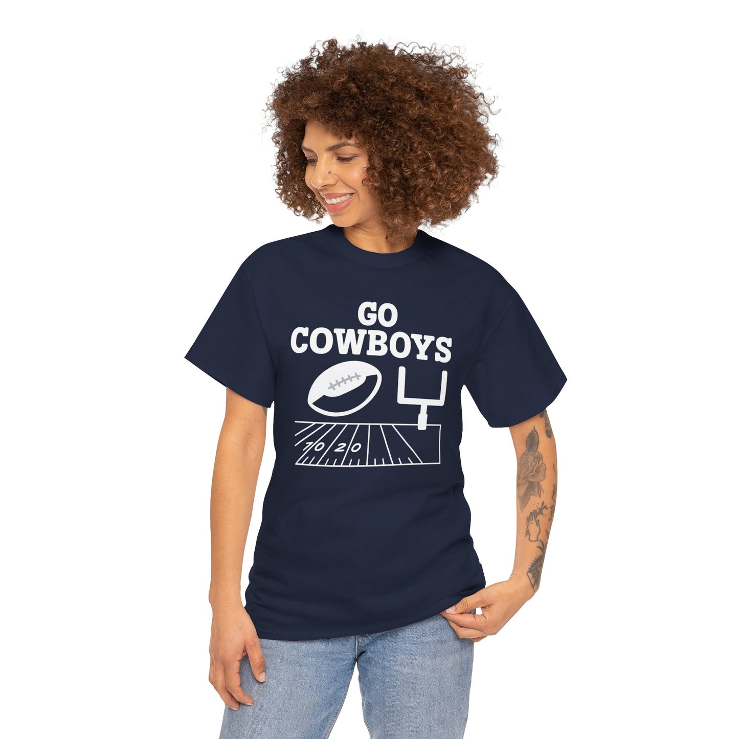 Go Dallas Cowboy Fan Tee