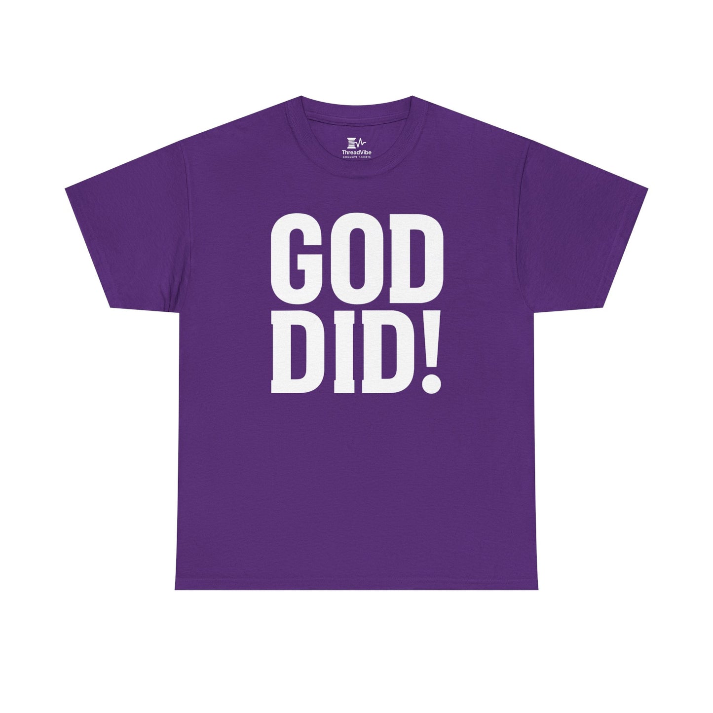 GOD DID!