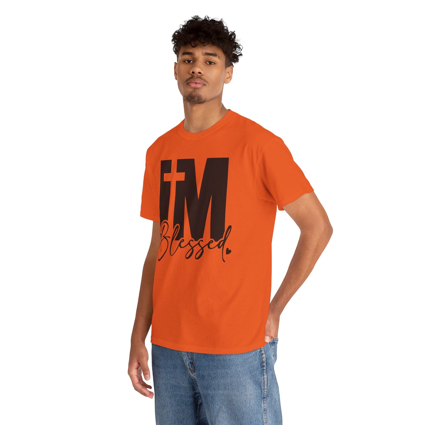 I'm Blessed Tee Black