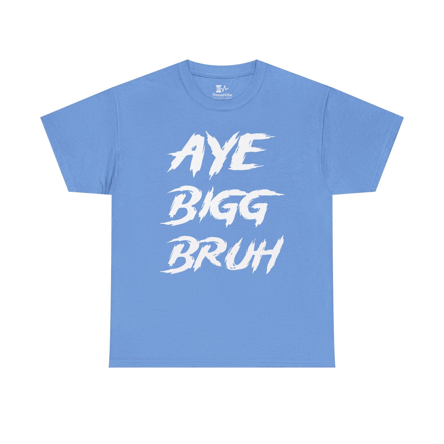 Aye Bigg Bruh Tee White