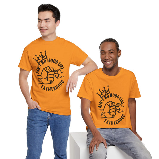 Fatherhood Father's Day Tee Black