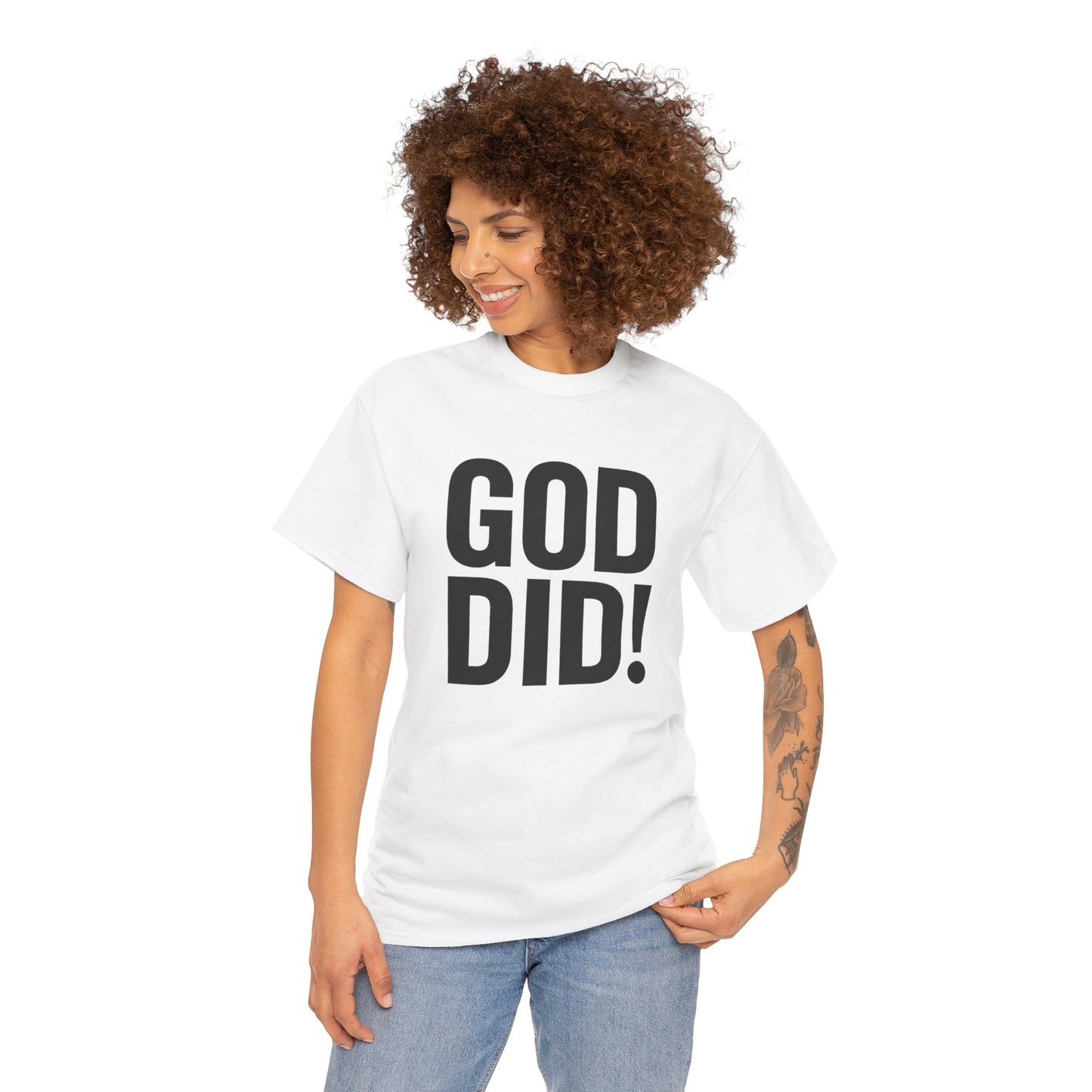 God Did Design - Black Logo Unisex Tee
