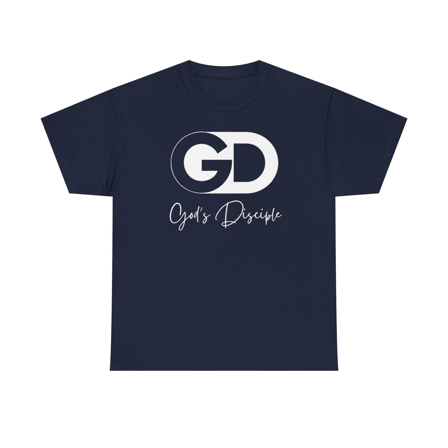 God's Disciple White Text Tee