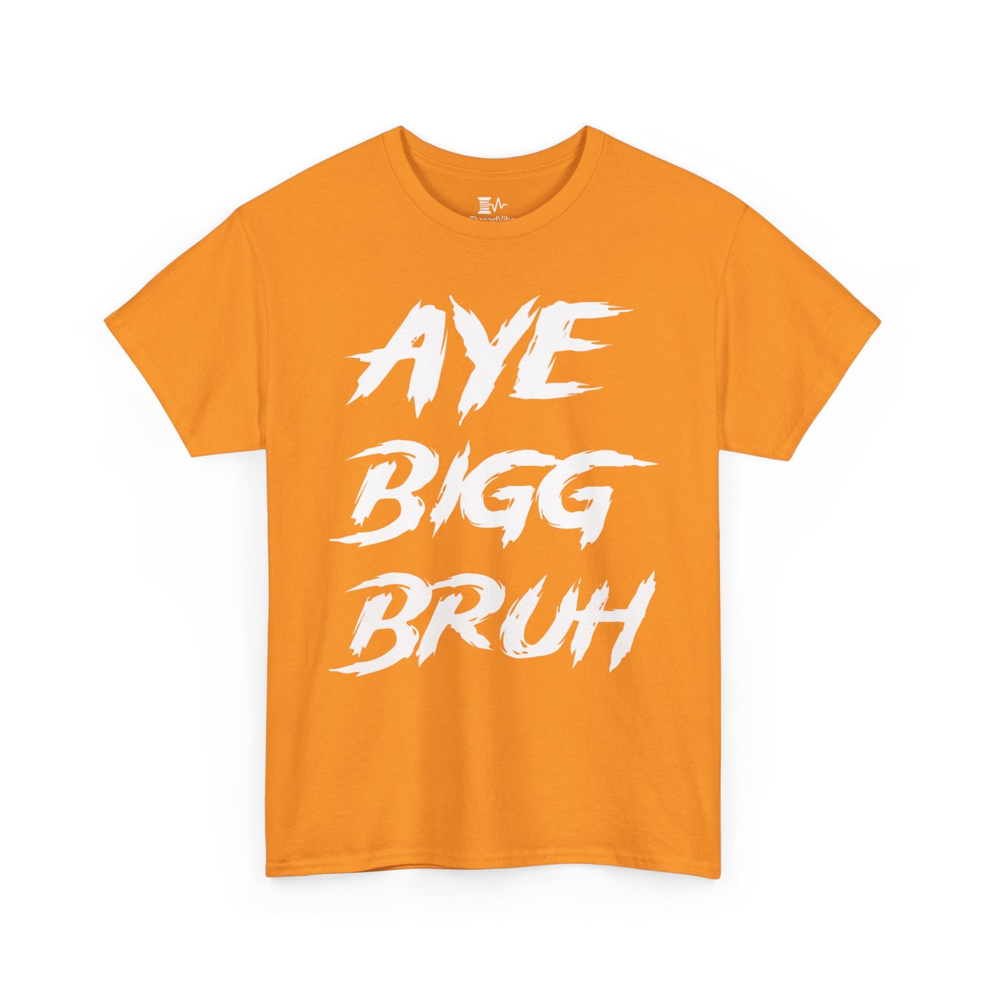 Aye Bigg Bruh Tee White