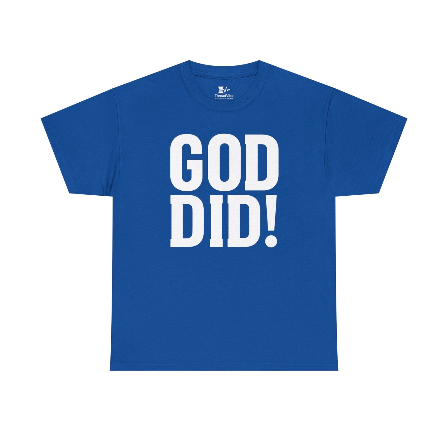 GOD DID!
