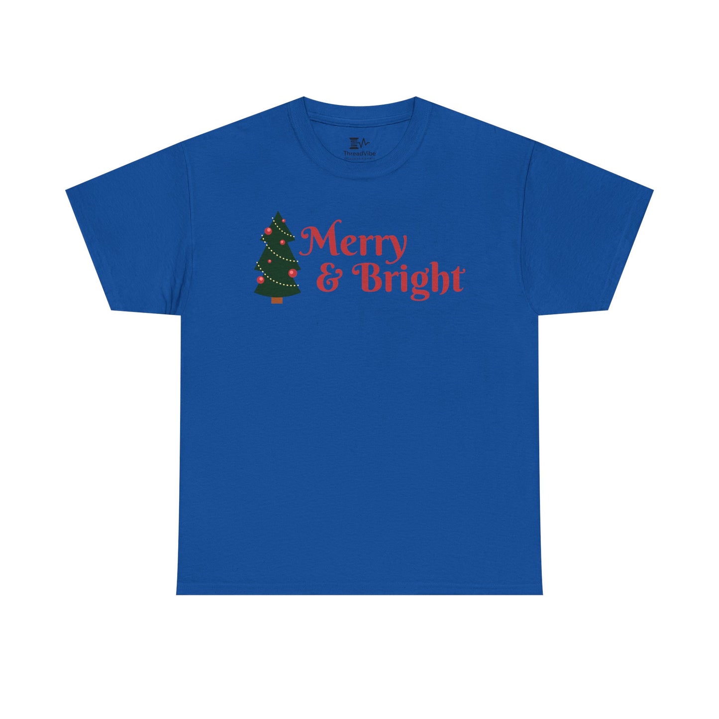 Christmas Unisex Tee - Merry and Bright Holiday Shirt