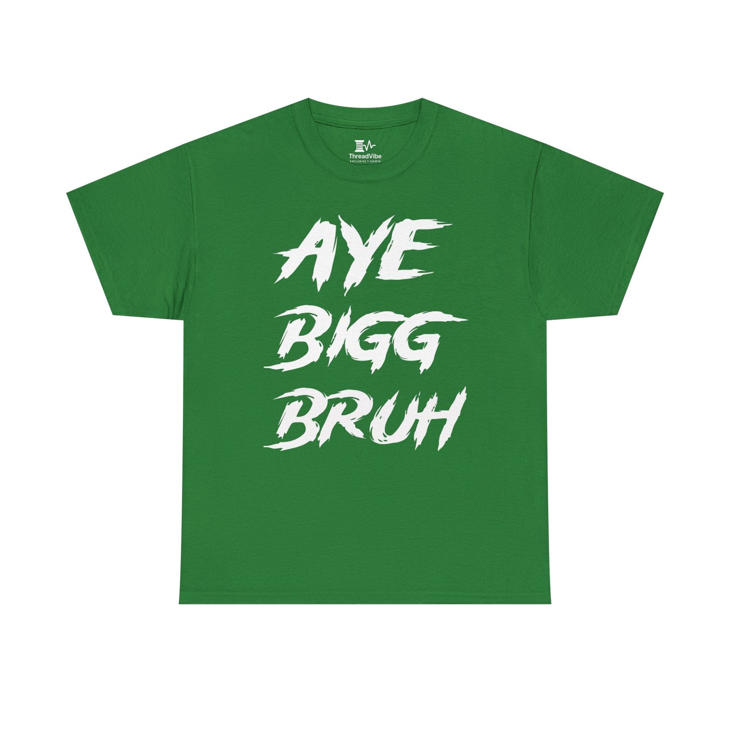 Aye Bigg Bruh Tee White